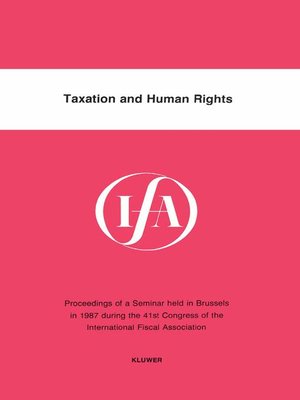 cover image of Taxation and Human Rights